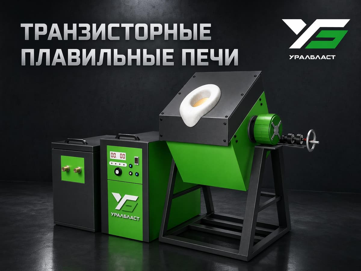 Индукционные плавильные транзисторные печи в Санкт-Петербурге и Ленинградской области