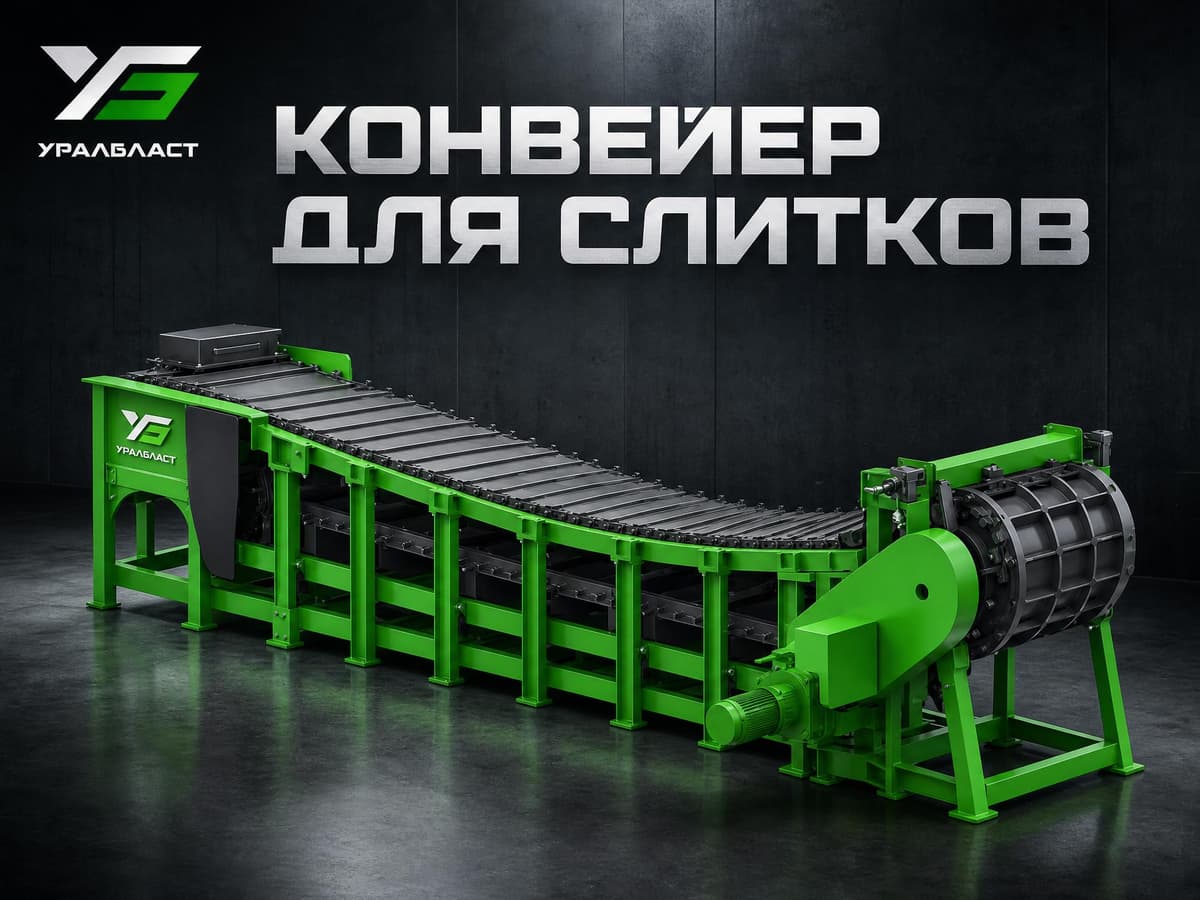 Конвейер для слитков в Санкт-Петербурге и Ленинградской области