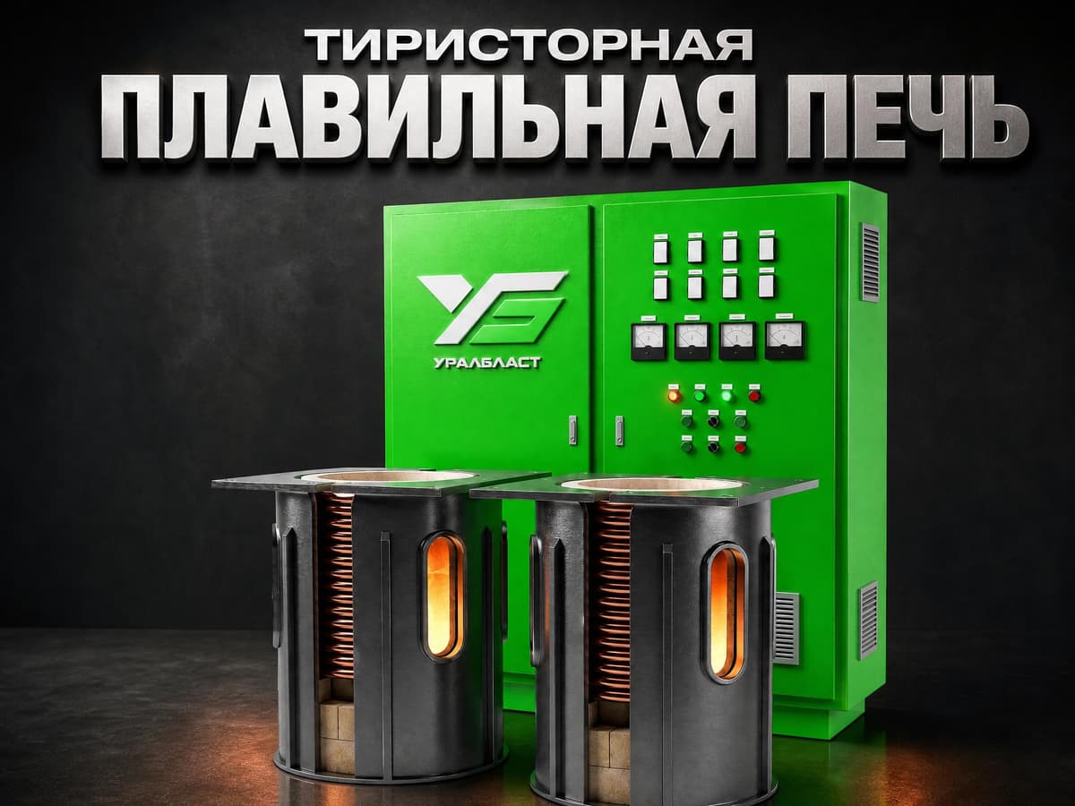 Индукционные плавильные тиристорные печи в Санкт-Петербурге и Ленинградской области